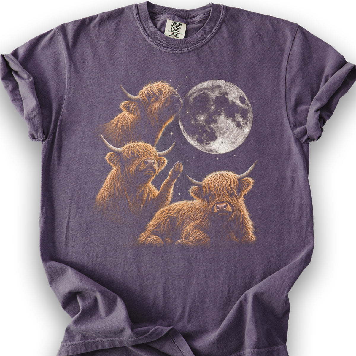 Midnight Coos Throwback T-Shirt - Grape