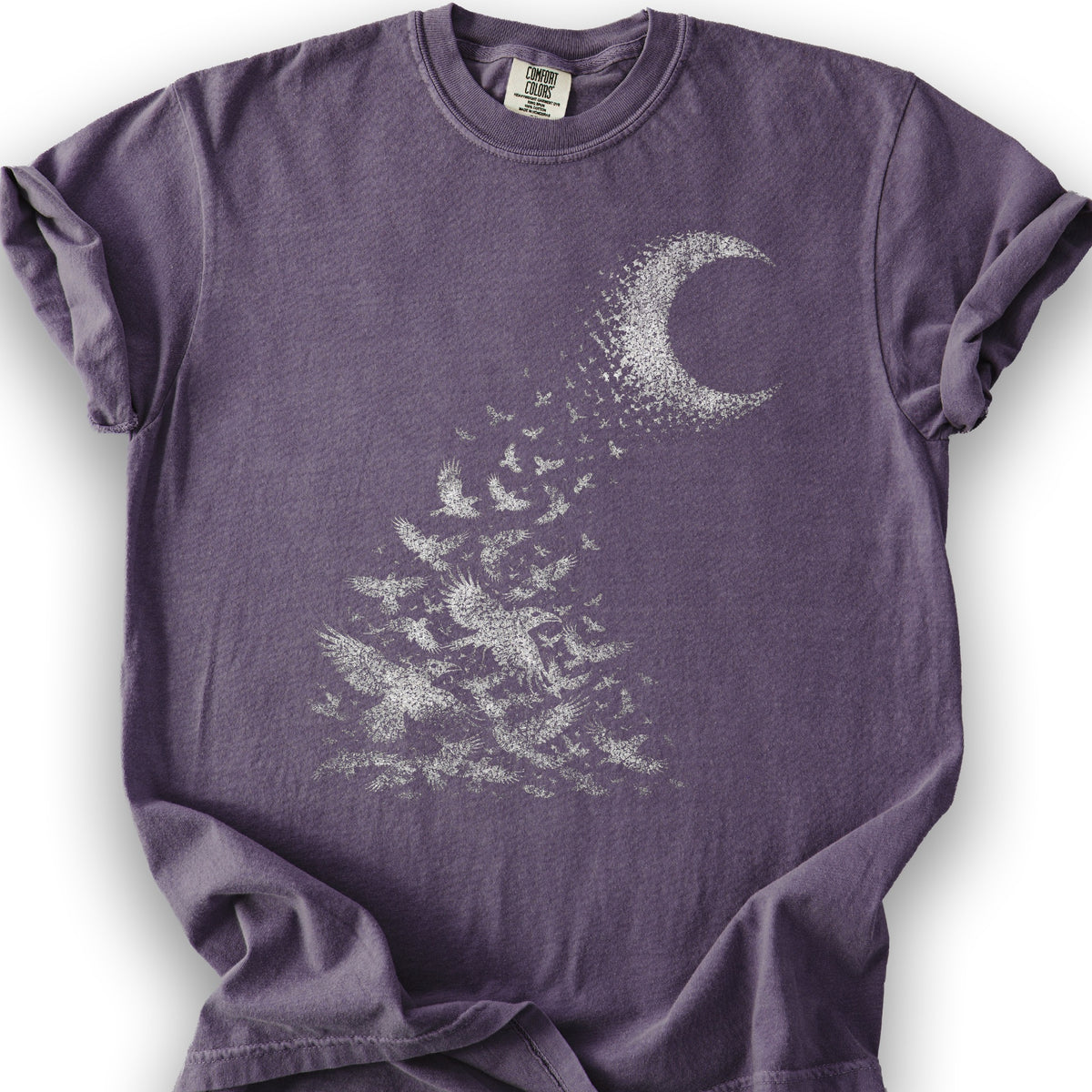 Midnight Crows T-Shirt - Grape