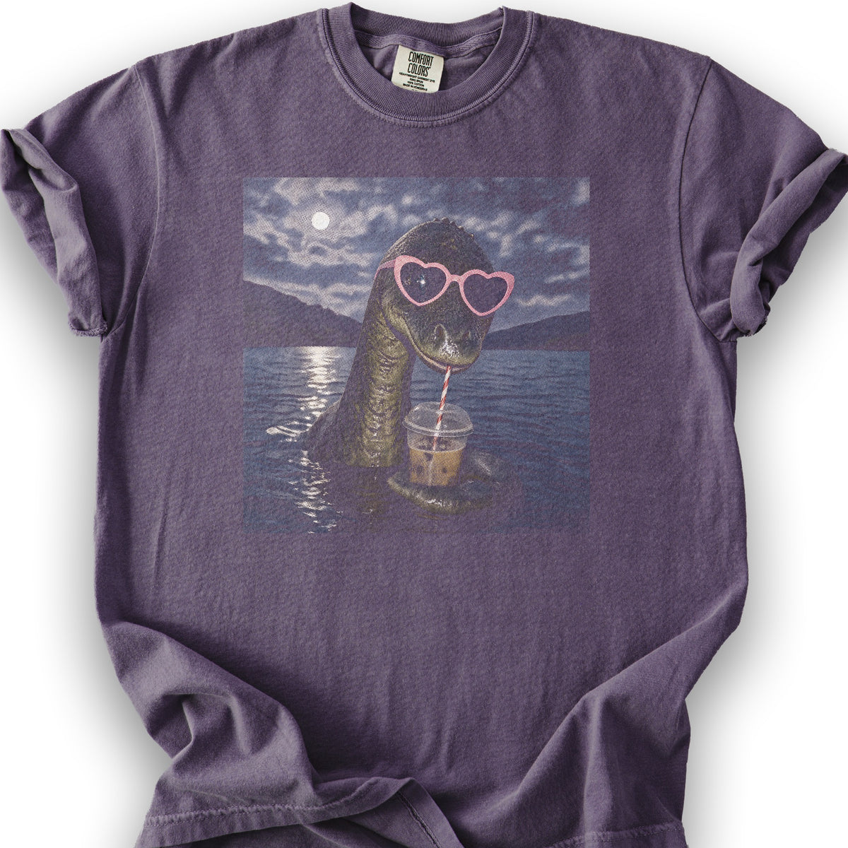 Sassy Nessie T-Shirt - Grape