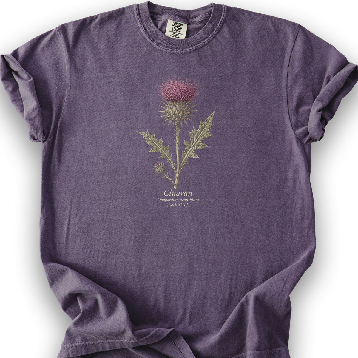 Cluaran Thistle T-Shirt - Grape