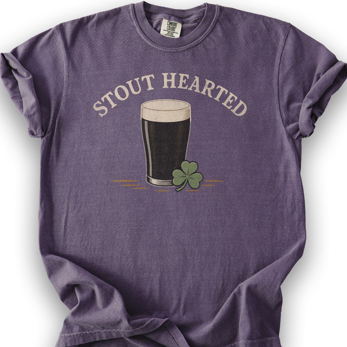Stout Hearted T-Shirt - Grape