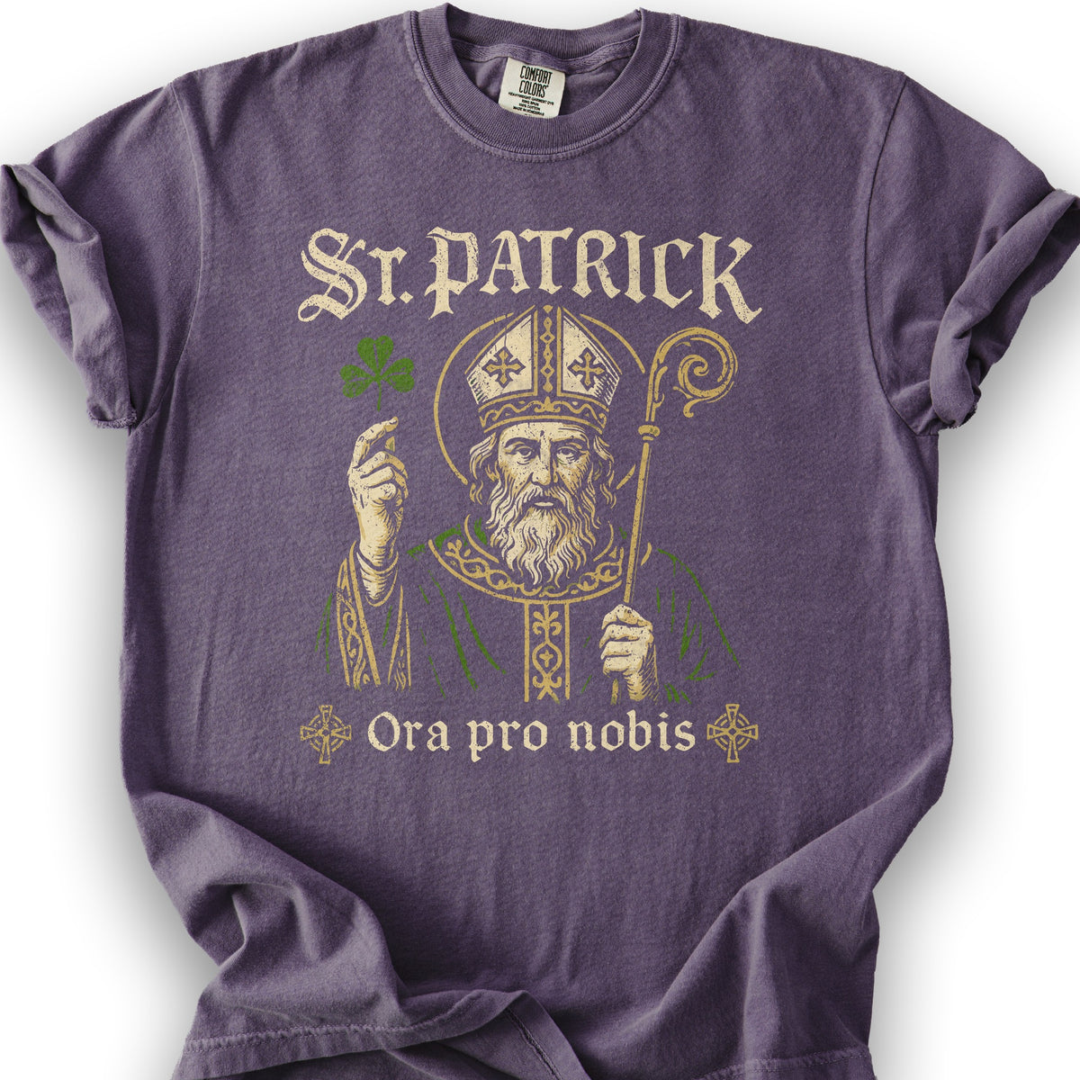 Saint Patrick Classic T-Shirt - Grape