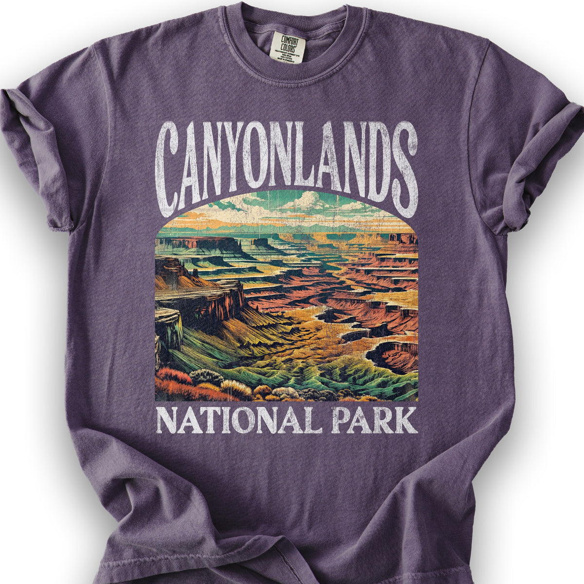Canyonlands National Park "Big and Bold" T-Shirt - Grape