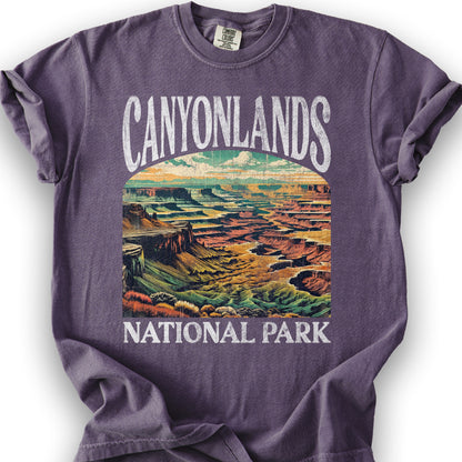 Canyonlands National Park "Big and Bold" T-Shirt - Grape