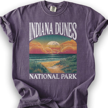 Indiana Dunes National Park "Big and Bold" T-Shirt - Grape
