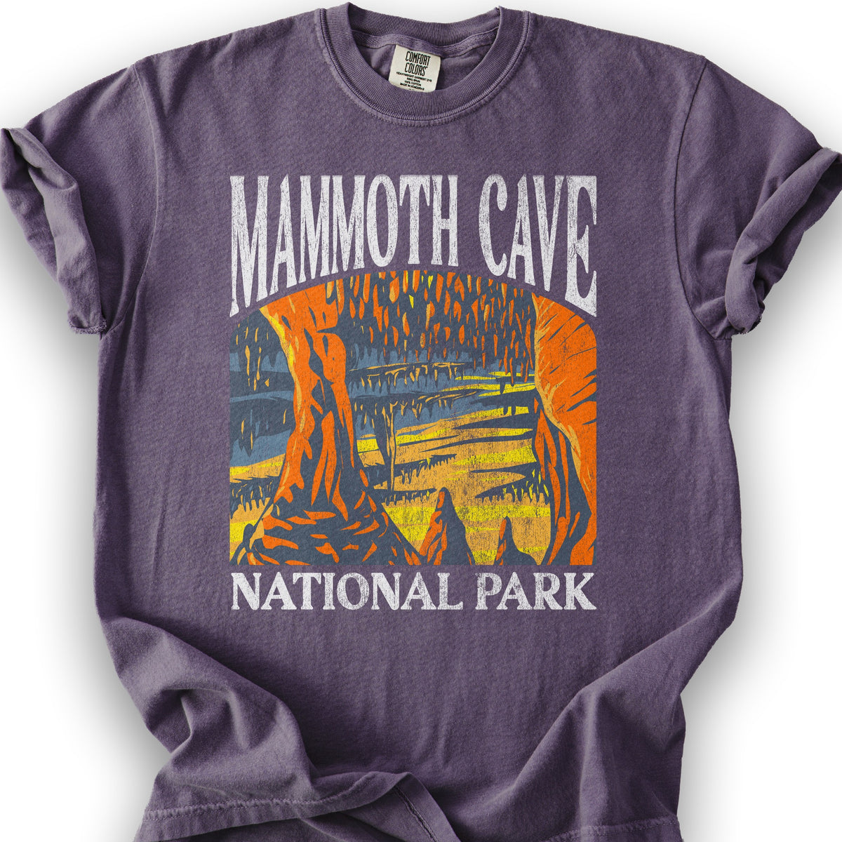 Mammoth Cave National Park "Big and Bold" T-Shirt - Grape