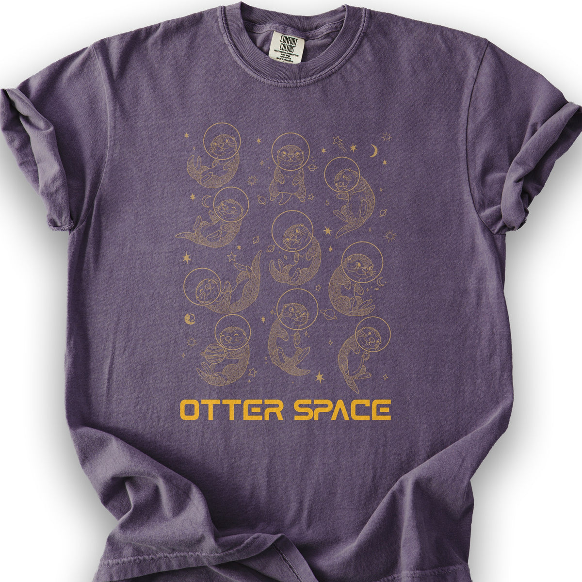 Otter Space T-shirt - Grape