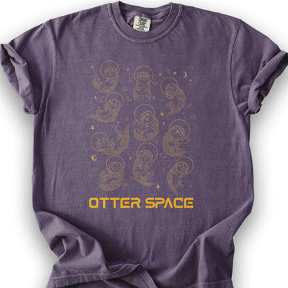 Otter Space T-shirt - Grape