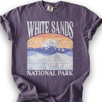 White Sands National Park "Big and Bold" T-Shirt - Grape