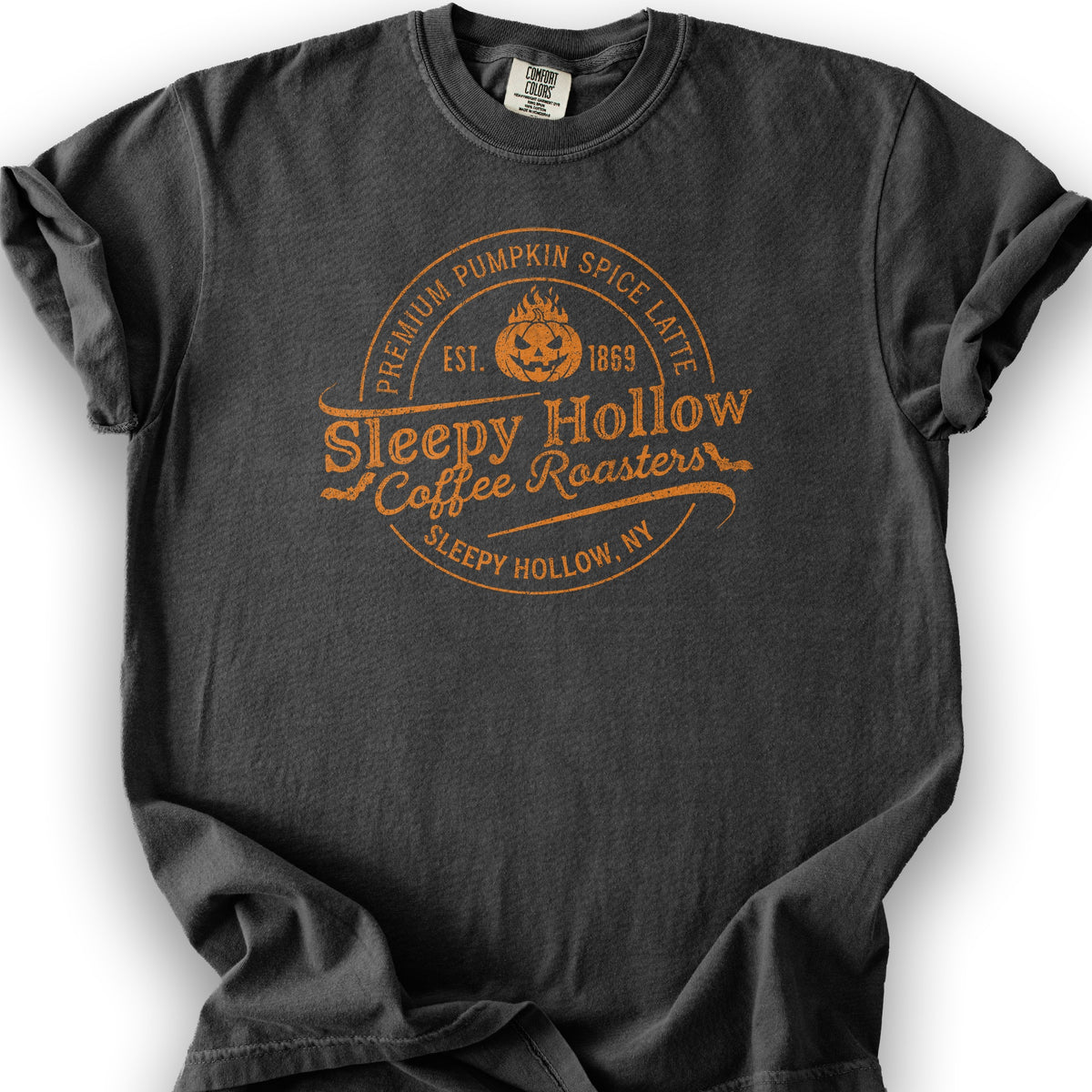 Sleepy Hollow Coffee Roasters Badge T-Shirt - Graphite