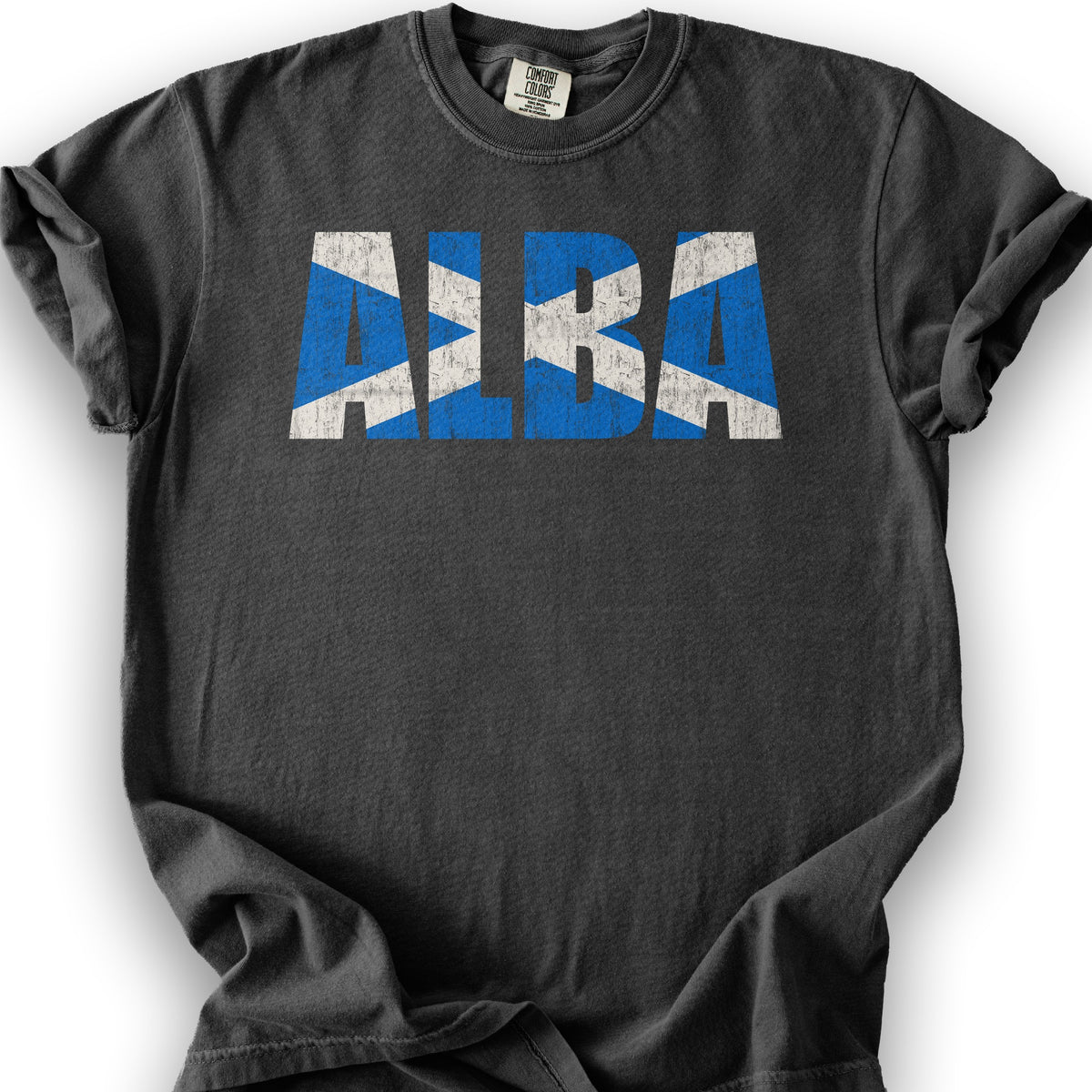 Alba Scottish Flag T-Shirt - Graphite