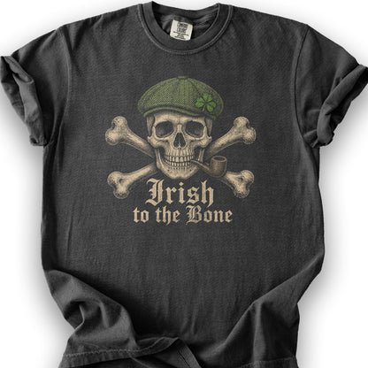 Irish Crossbones T-Shirt - Graphite