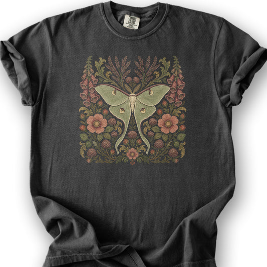 Luna Florals T-Shirt - Graphite