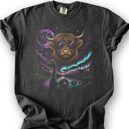 Psychedelic Scotland T-Shirt - Graphite