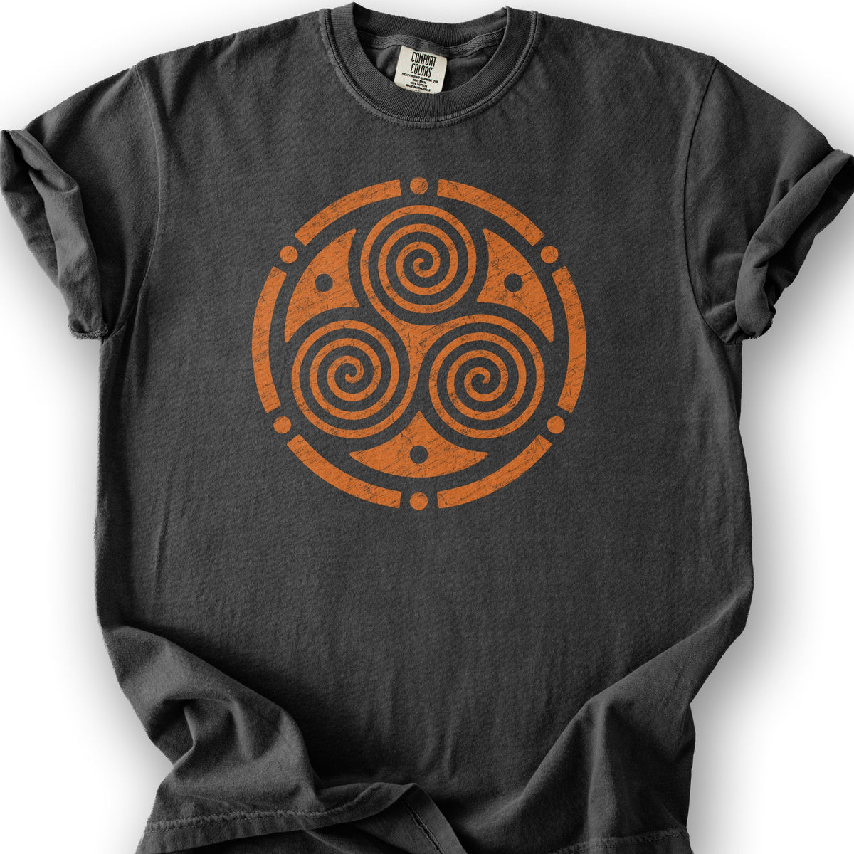 Triskele Circle T-Shirt - Graphite