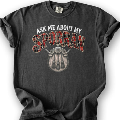 My Sporran T-Shirt - Graphite