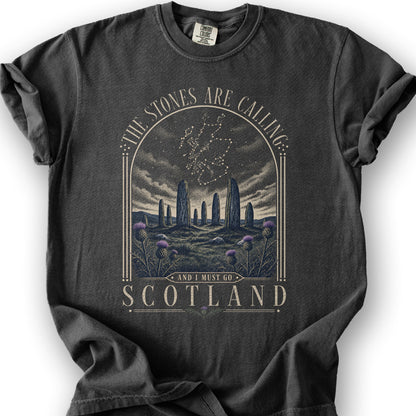 Scotland Stones Calling T-Shirt