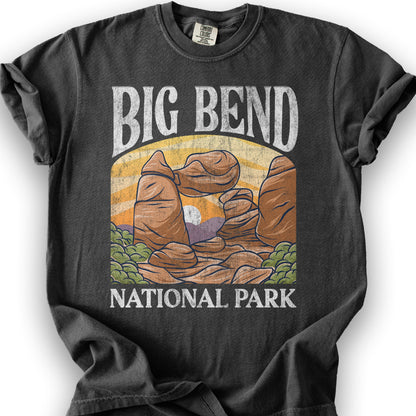 Big Bend National Park "Big and Bold" T-Shirt - Graphite