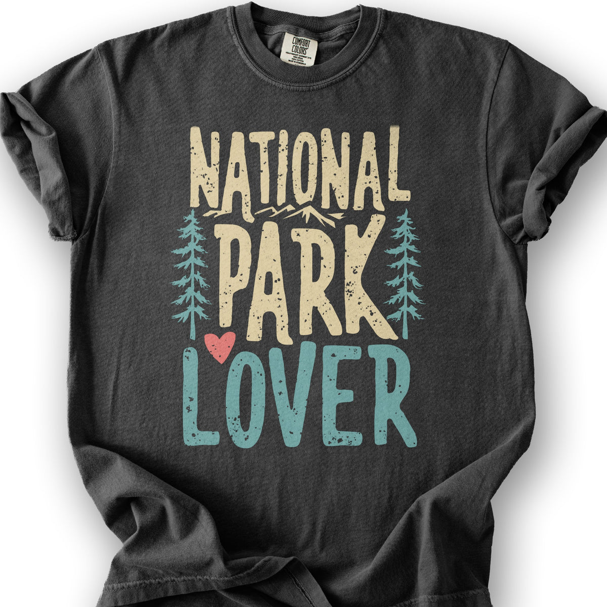 National Park Lover T-Shirt - Graphite