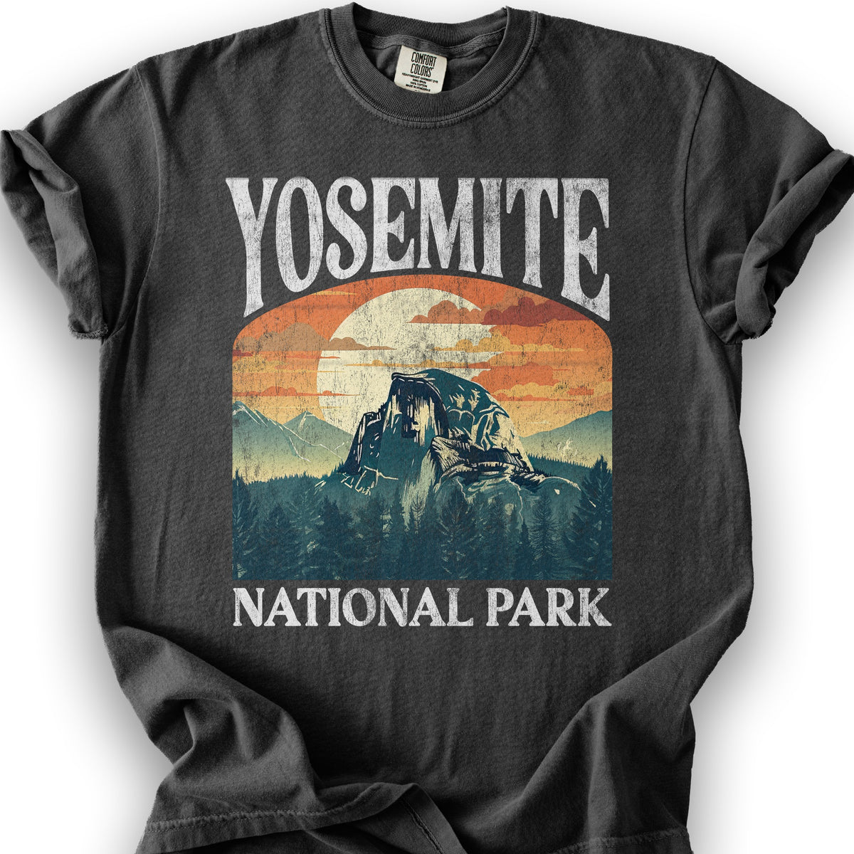 Yosemite National Park "Big and Bold" T-Shirt - Graphite