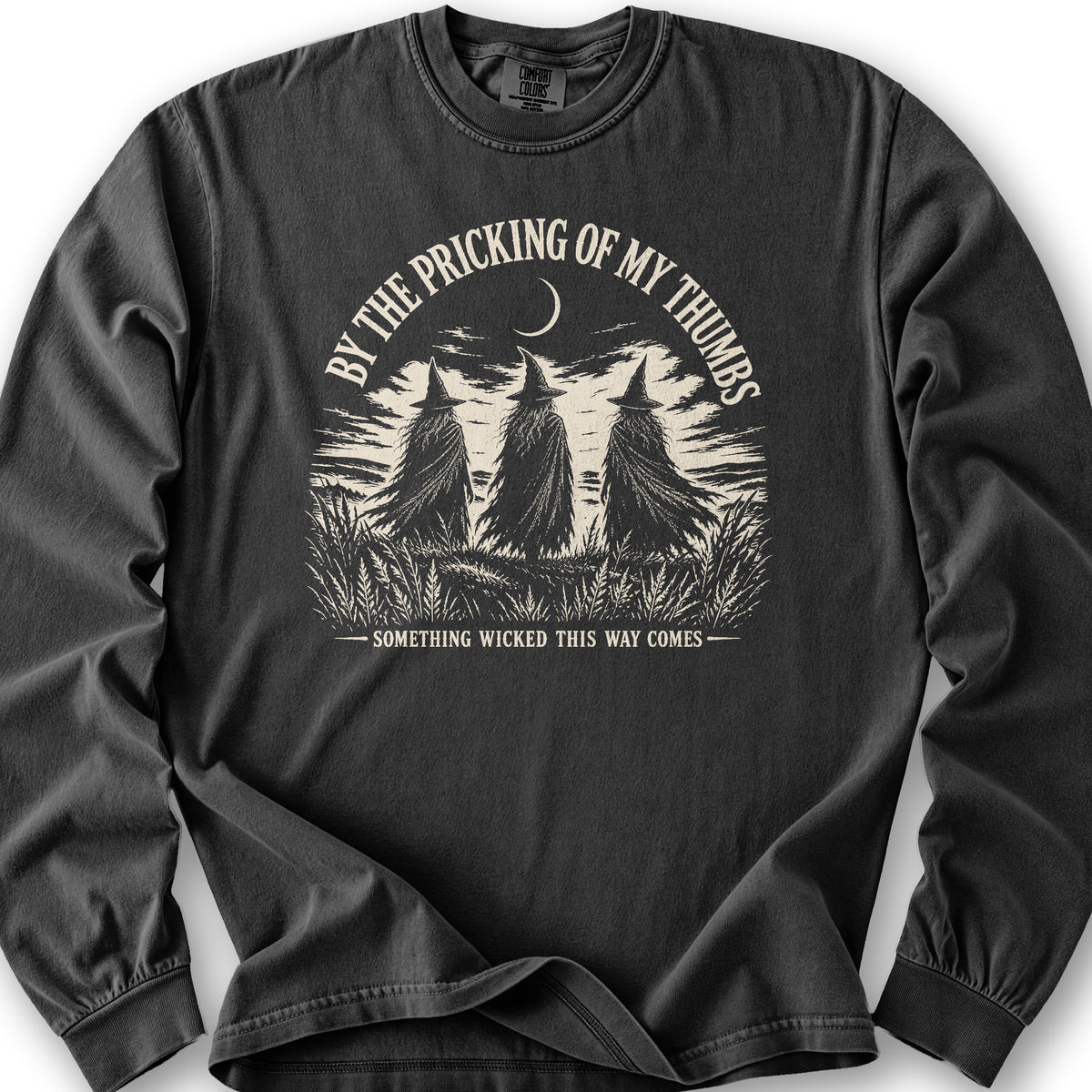 By The Pricking Long Sleeve Shirt - Graphite