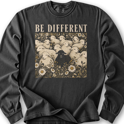 Be Different Sheep Long Sleeve Shirt