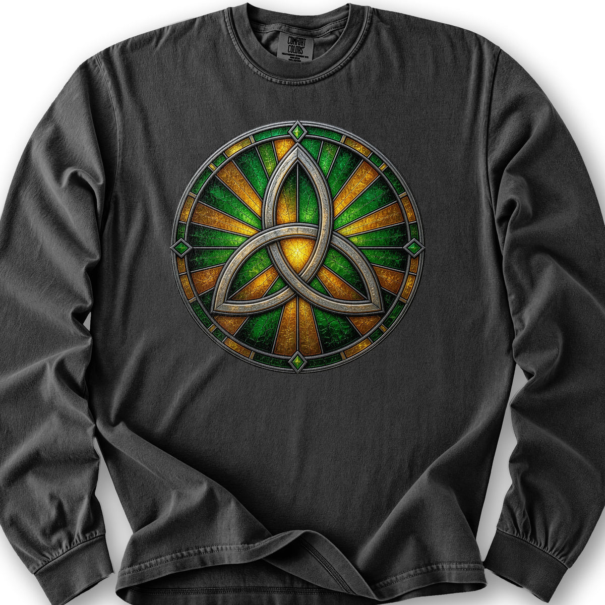 Celtic Circle Crest Long Sleeve Shirt