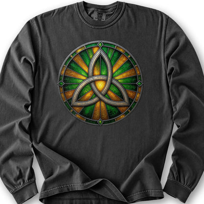 Celtic Circle Crest Long Sleeve Shirt
