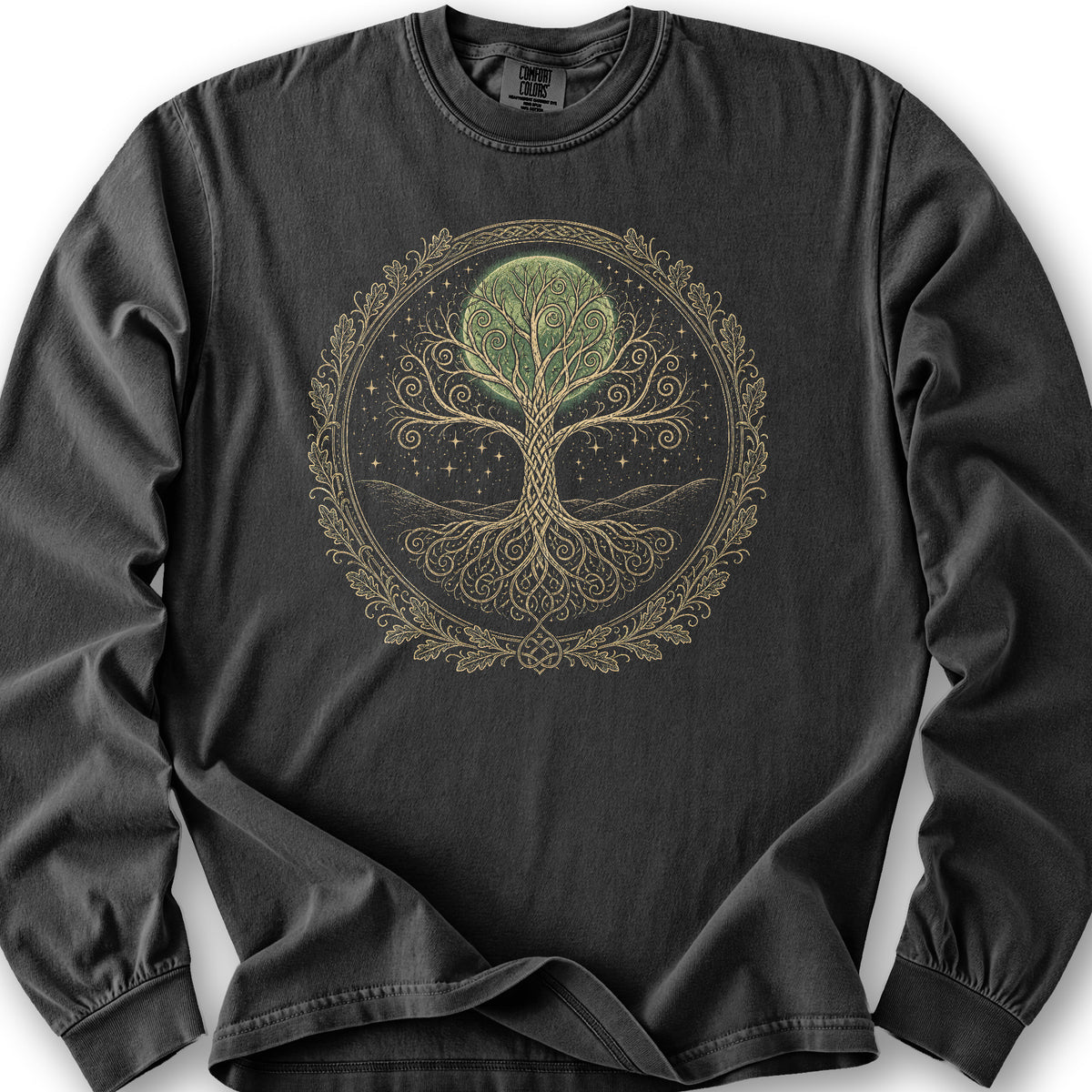 Midnight Roots Long Sleeve Shirt