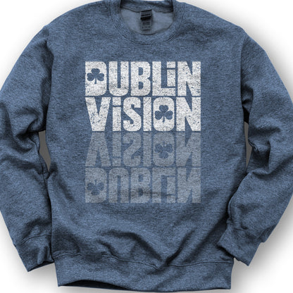 Dublin Vision Sweatshirt - Heather Sport Dark Navy