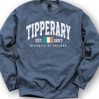 Tipperary Varsity Sweatshirt - Heather Sport Dark Navy