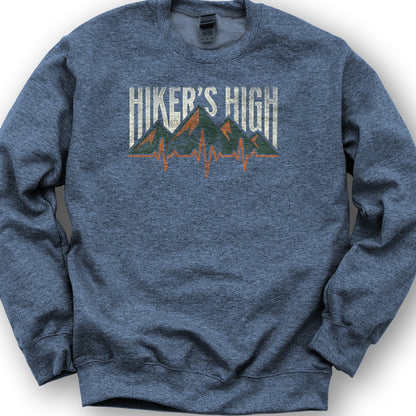 Hiker's High Sweatshirt - Heather Sport Dark Navy