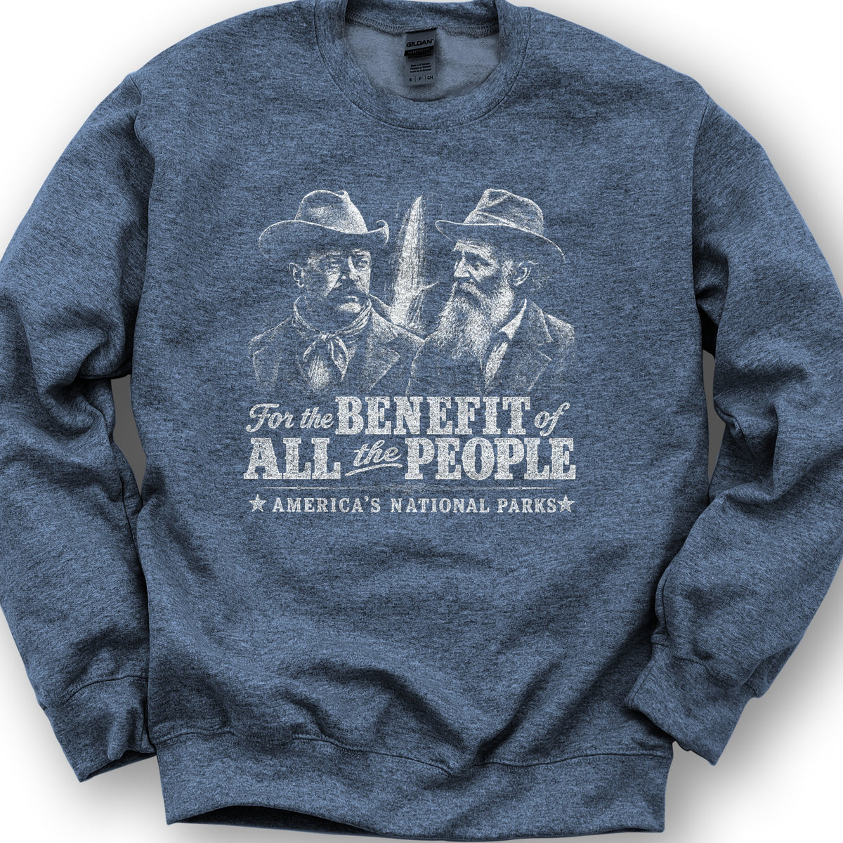 Roosevelt and Muir Sweatshirt - Heather Sport Dark Navy