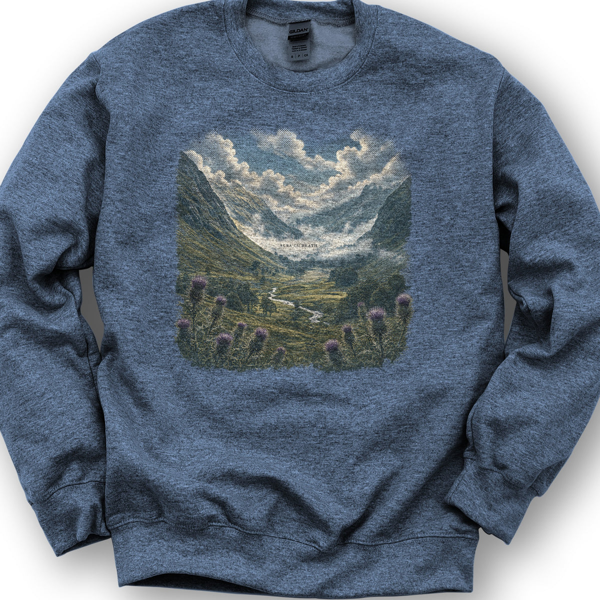 Alba Gu Bràth Glencoe Sweatshirt - Heather Sport Dark Navy
