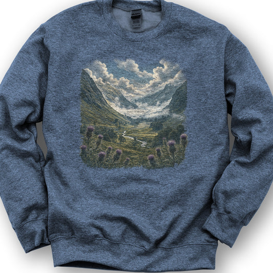 Alba Gu Bràth Glencoe Sweatshirt - Heather Sport Dark Navy