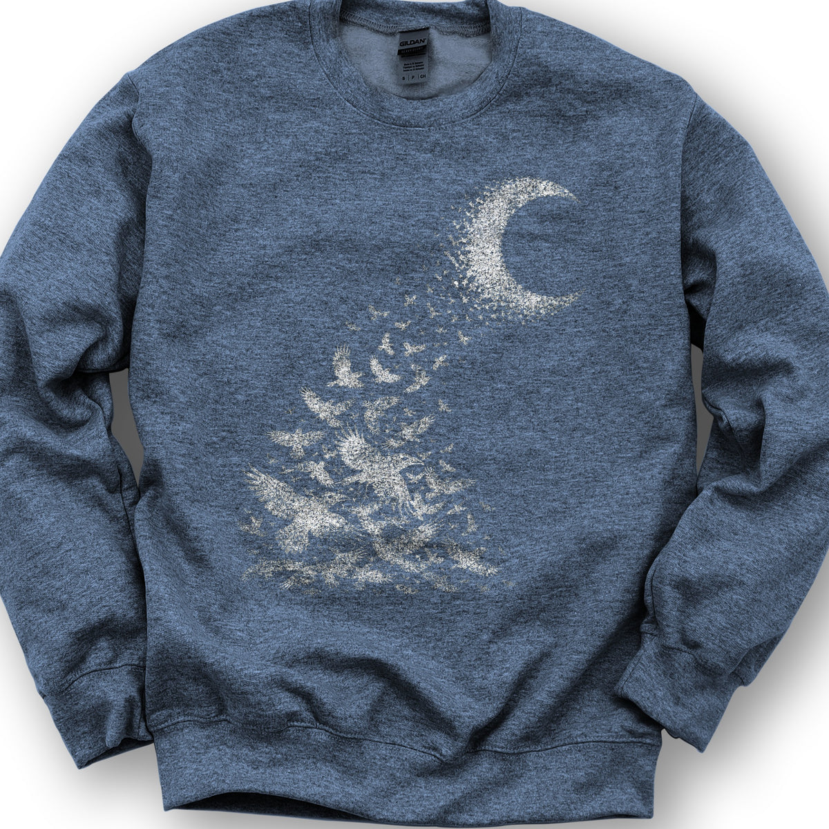 Midnight Crows Sweatshirt - Heather Sport Dark Navy