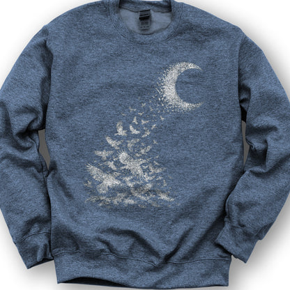 Midnight Crows Sweatshirt - Heather Sport Dark Navy