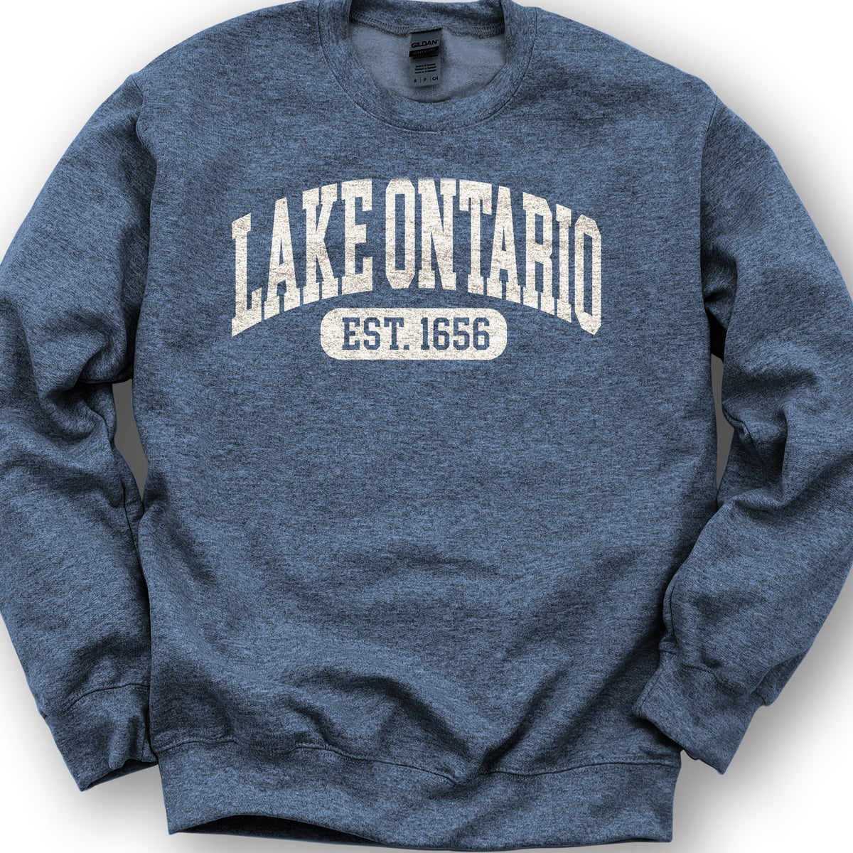 Lake Ontario Varsity Sweatshirt - Heather Sport Dark Navy