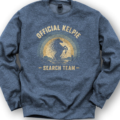 Kelpie Search Team Sweatshirt - Heather Sport Dark Navy