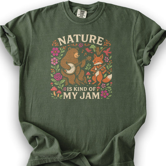 Cottagecore "Nature Jam" T-Shirt - Hemp