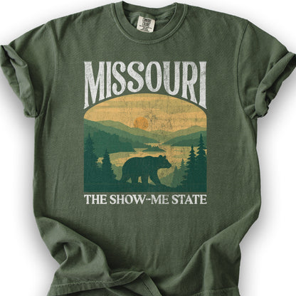Missouri "Big and Bold" T-Shirt - Hemp