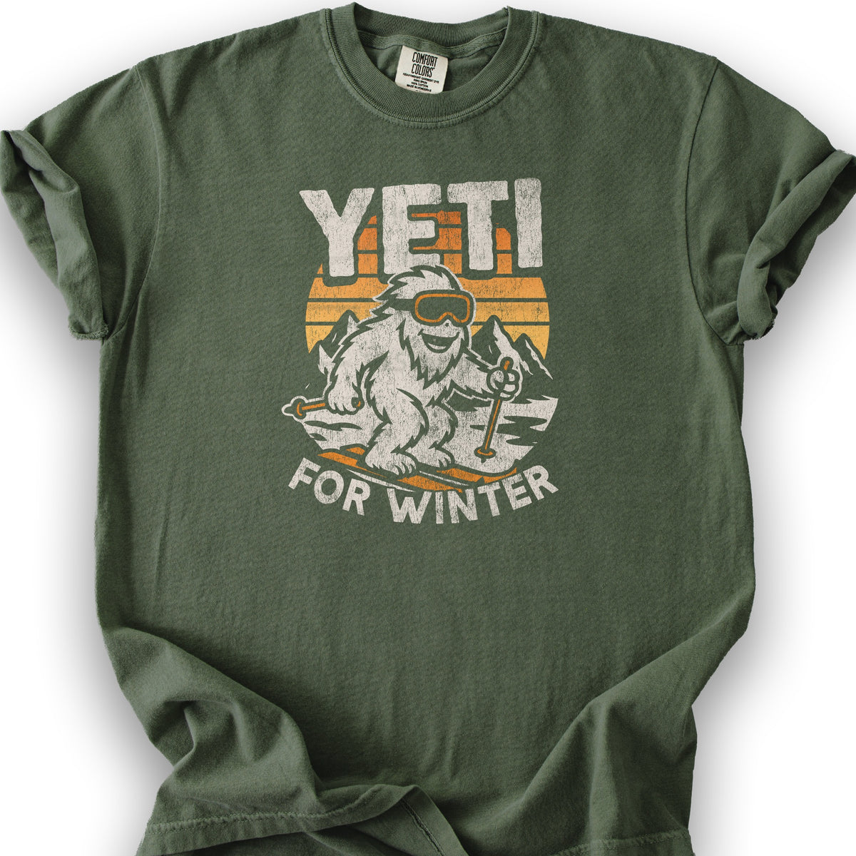 Yeti for Winter T-Shirt - Hemp