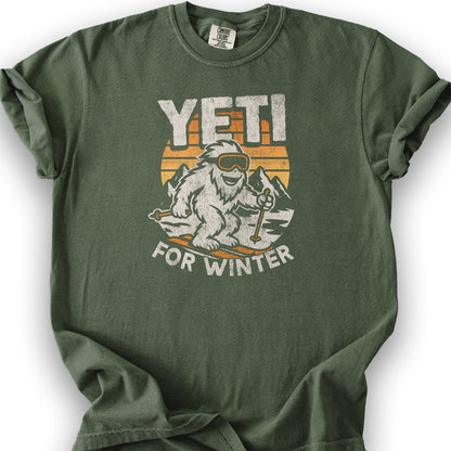 Yeti for Winter T-Shirt - Hemp