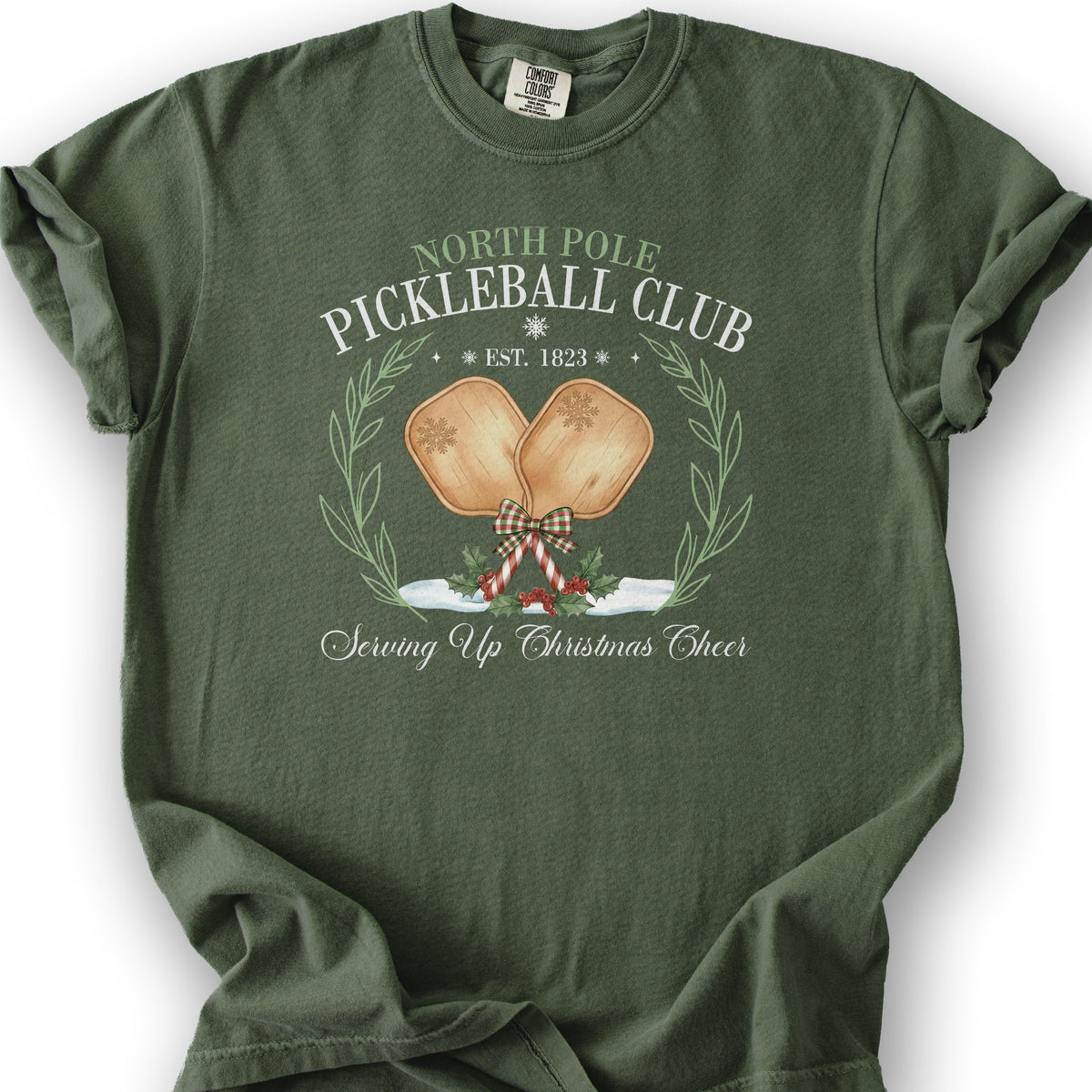 North Pole Pickleball Club T-Shirt - Hemp