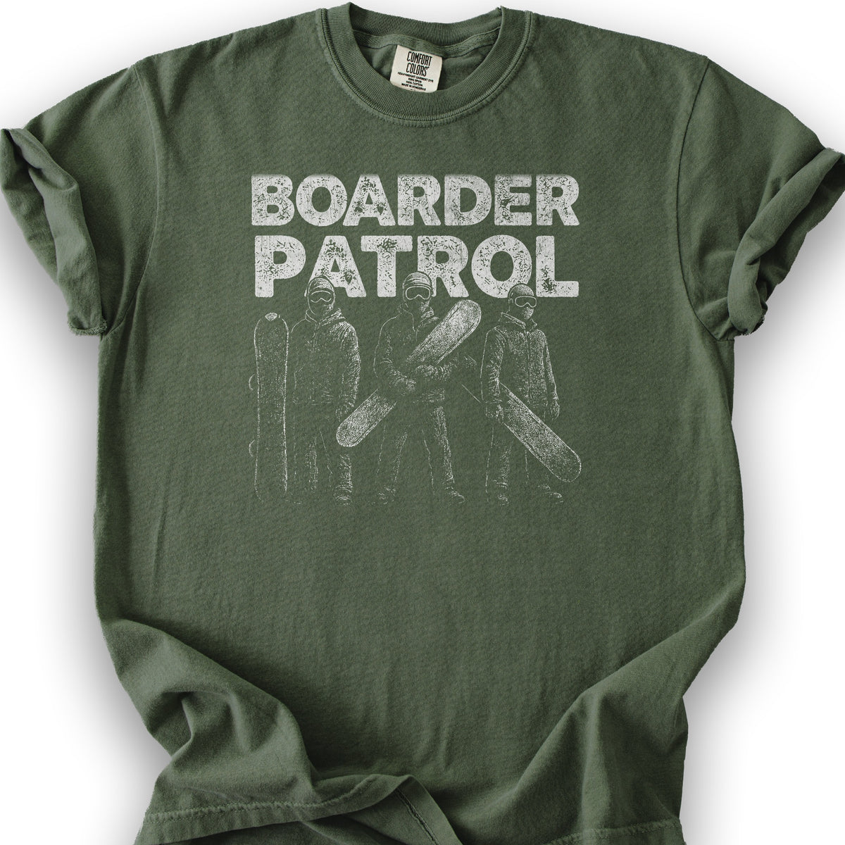 Boarder Patrol T-shirt - Hemp