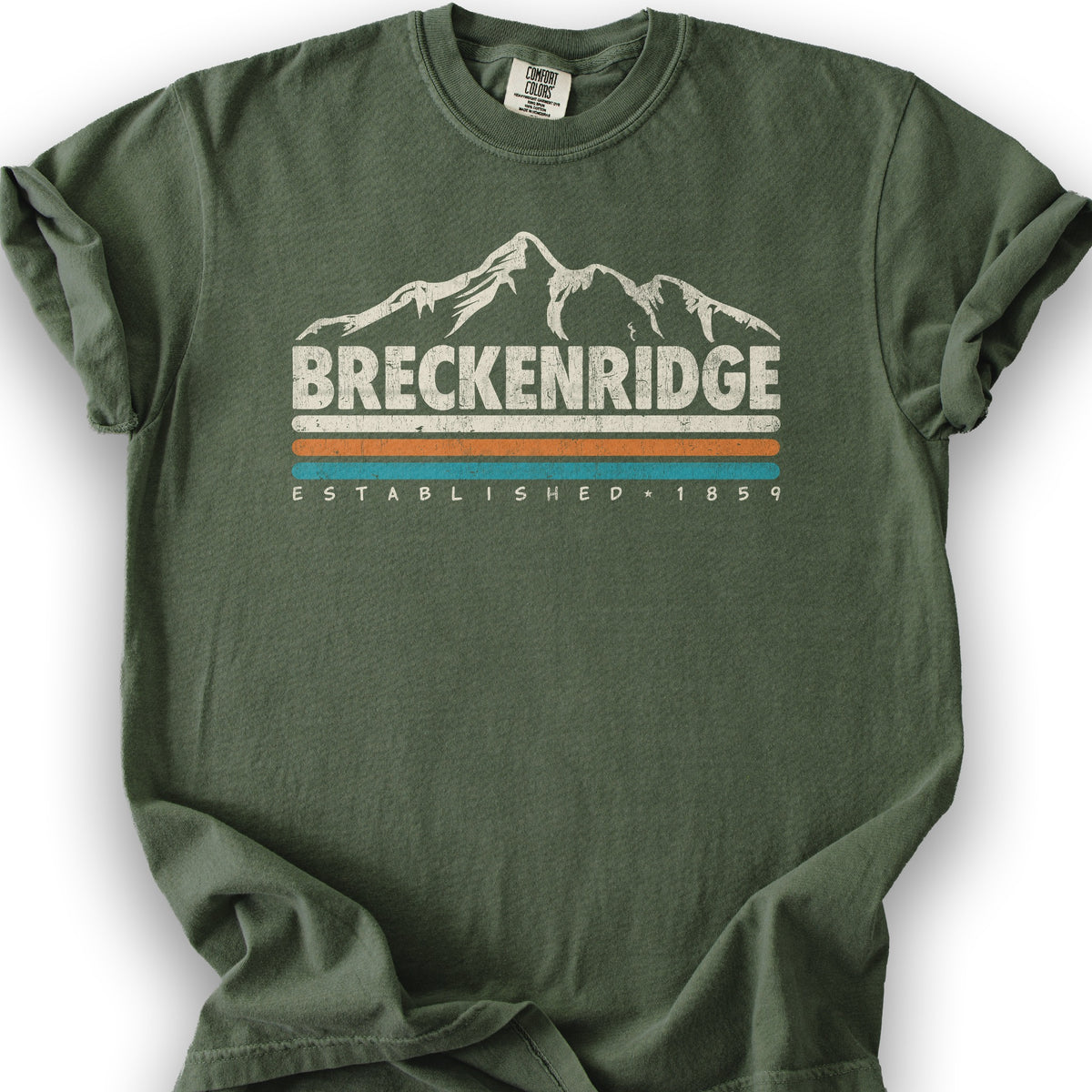 Breckenridge Retro Stripe T-Shirt - Hemp