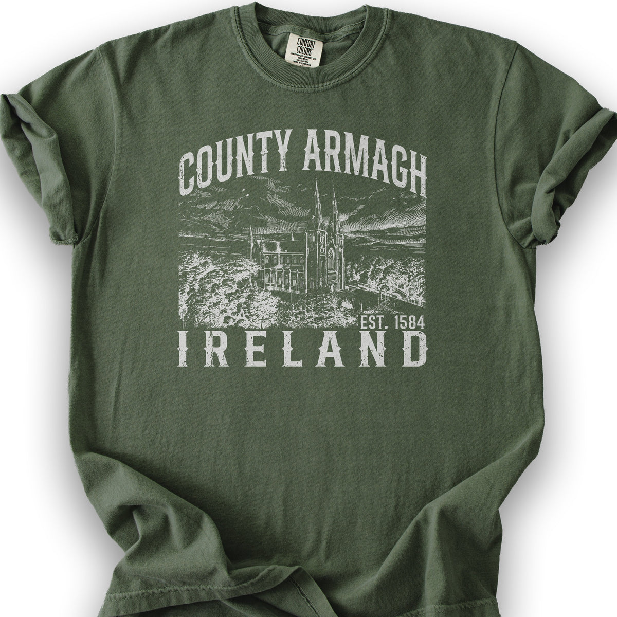 County Armagh Ireland T-Shirt - Hemp