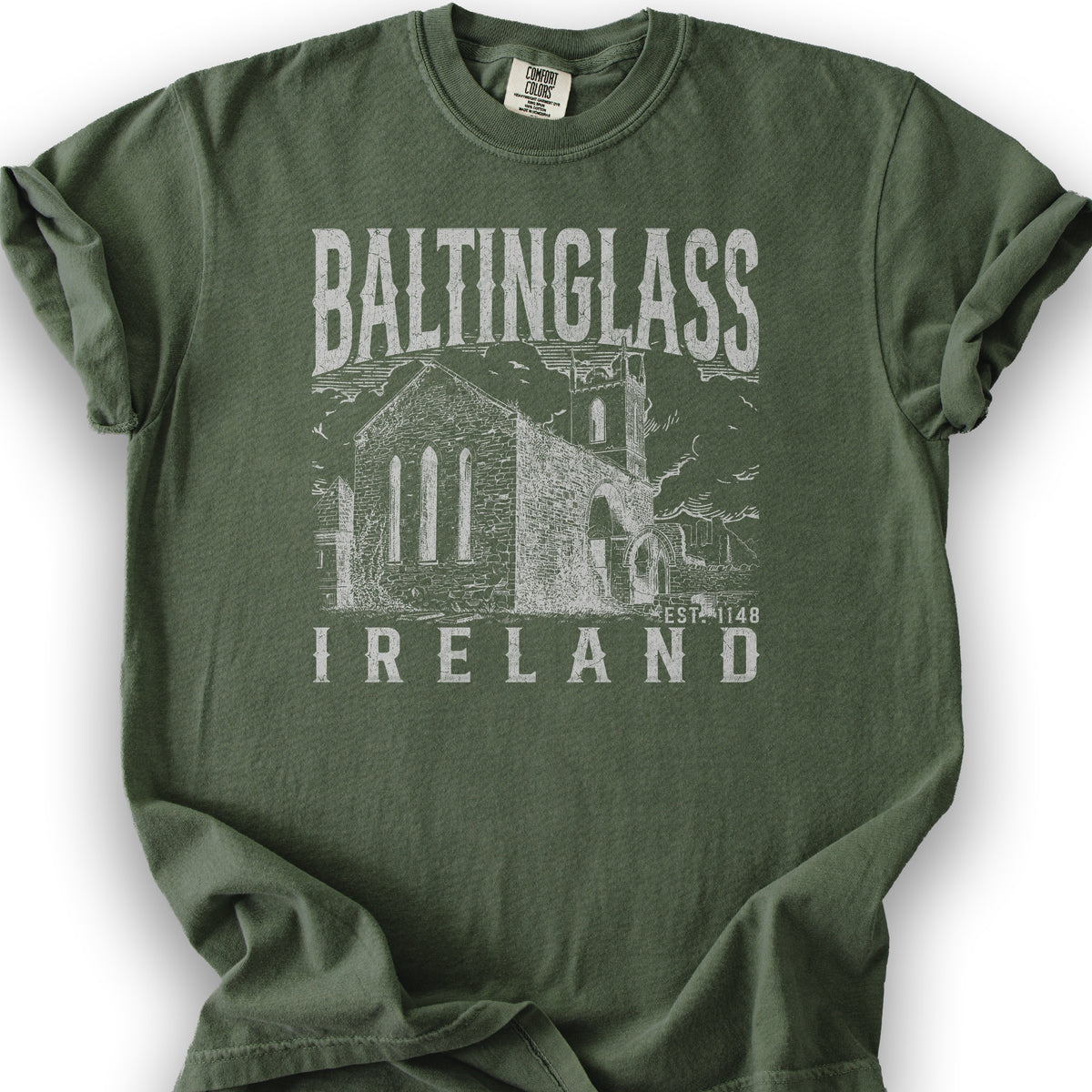 Baltinglass Ireland Sketch T-Shirt - Hemp
