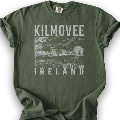 Kilmovee Ireland Sketch T-Shirt - Hemp
