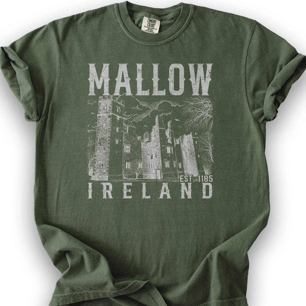 Mallow Ireland Sketch T-Shirt - Hemp